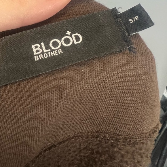 Brown Zipper-Detail Sweatshirt - Picture 5 of 5